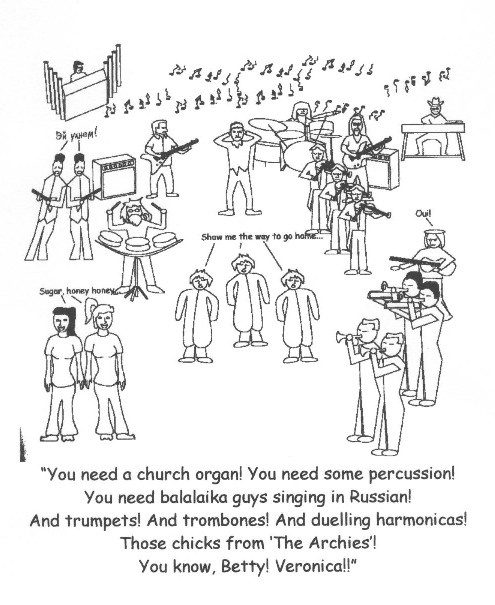 "Volga Boatmen" isn't exactly a balalaika song, but I was hoping no one would think of that.