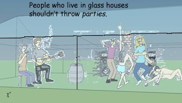 glass houses